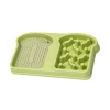 Dog slow food bowl made of PP material, pet anti-choking bowl, anti-tipping and anti-choking large-mouth pet bowl, dog bowl, slow food bowl Specification image